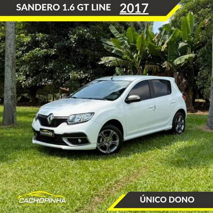 RENAULT SANDERO 1.6 GT LINE LIMITED FLEX 4P MANUAL